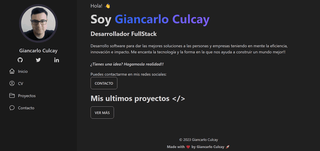 Sitio Web Personal