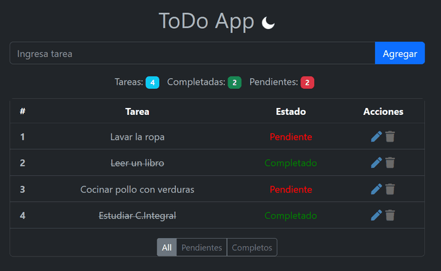 ToDo React App